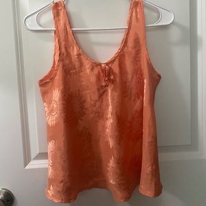 Victoria secret orange tank top